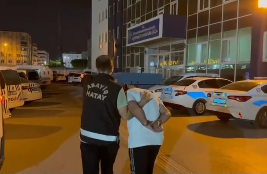 10 Yıl Hapis Cezası Bulunan M.Ç., İskenderun’da Tutuklandı
