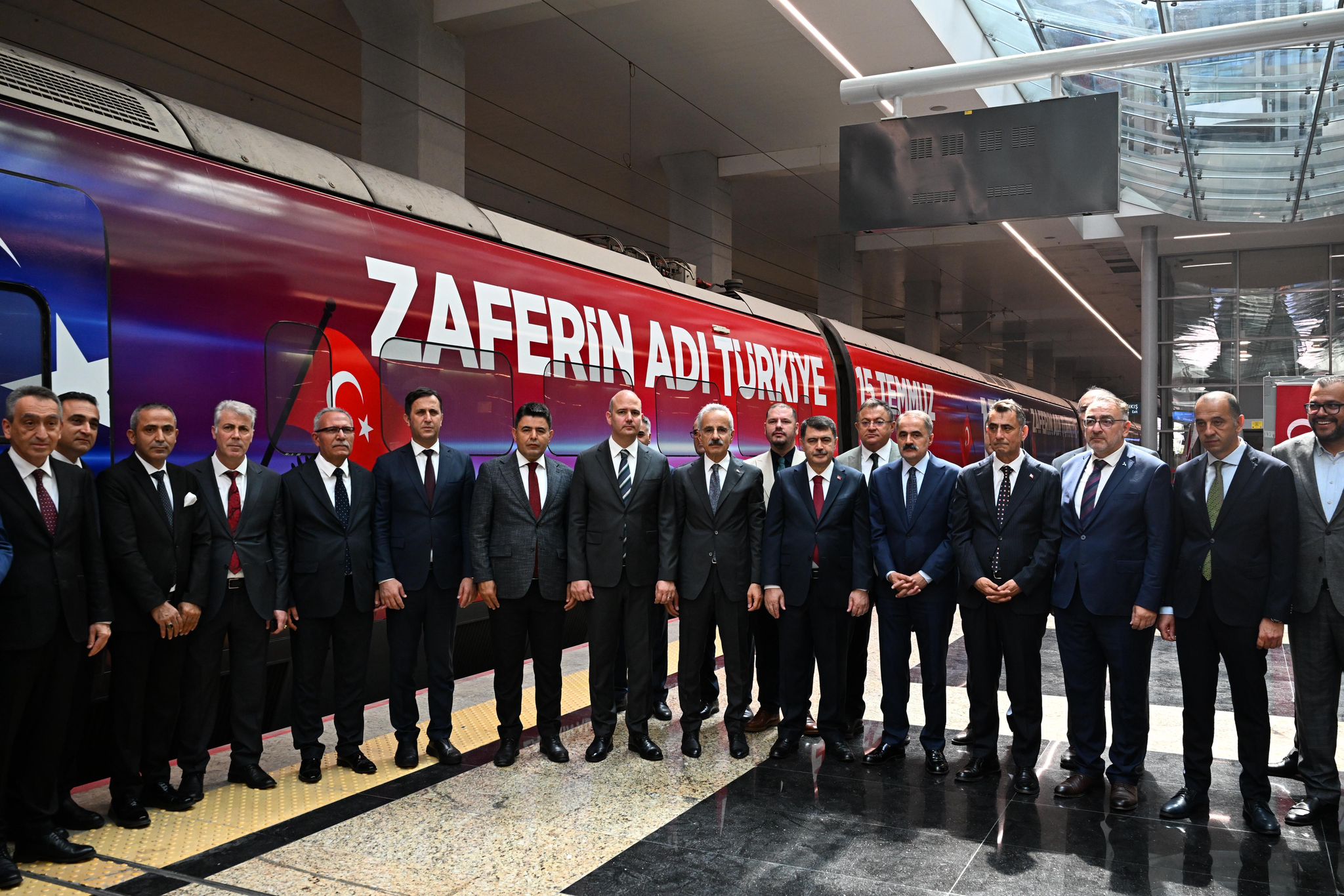 ‘15 Temmuz Demokrasi ve Birlik Treni’ İlk Seferine Uğurlandı