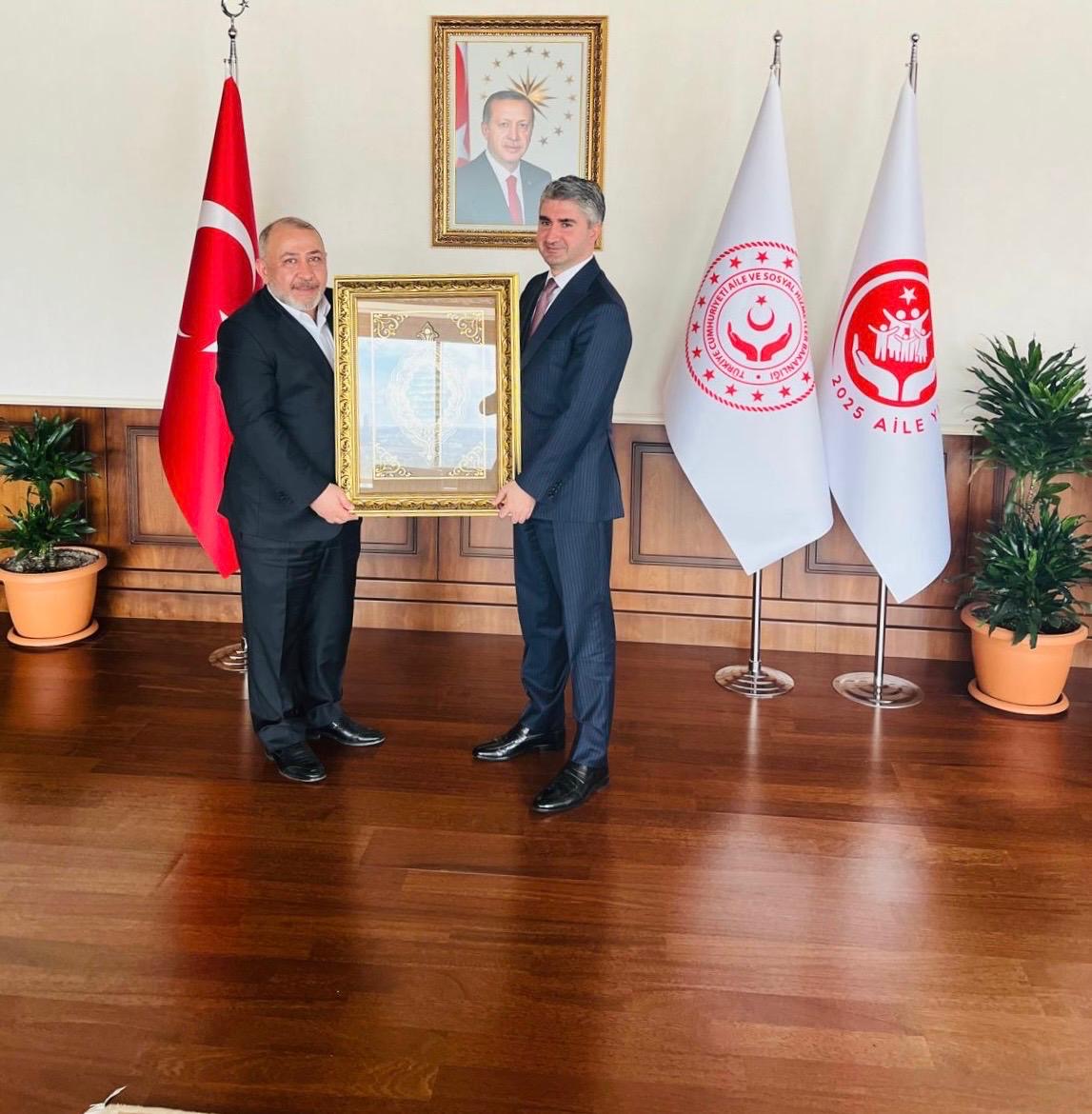 15 Temmuz Şehitleri ve Gaziler Derneği’nden Bakan Yardımcısı Zafer Tarıkdaroğlu’na Anlamlı Ziyaret