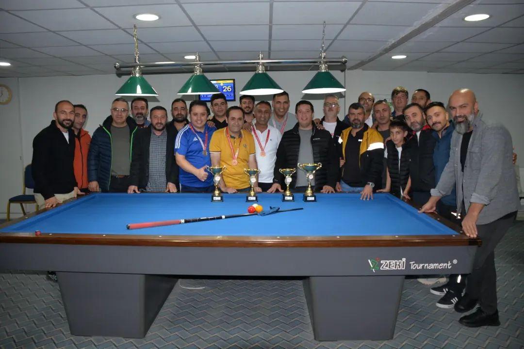 3 Bant Bilardo İl Şampiyonası’nın 2. Etabı Kars’ta Gerçekleşti