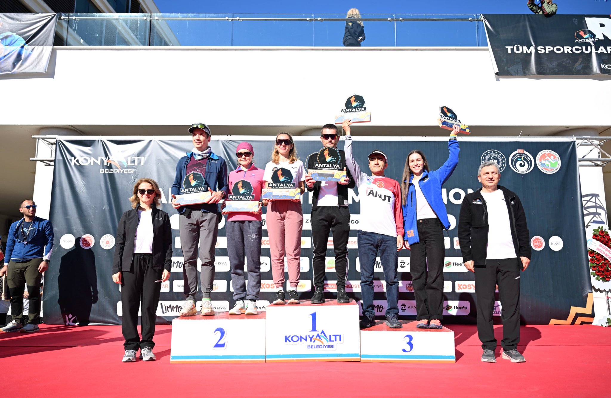 5. Uluslararası Antalya Ultra Marathon’da Ödüller Sahiplerini Buldu