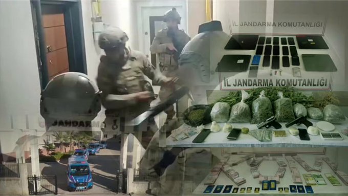 9 İlde 12 Organize Suç Örgütüne Operasyon: 106 Şüpheli Yakalandı