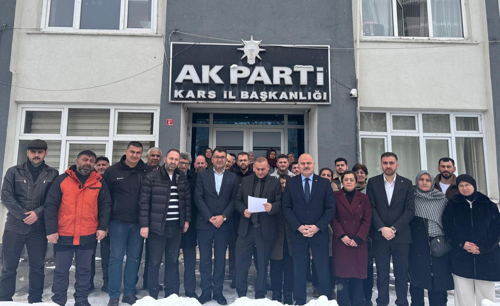 Adalet ve Kalkınma Partisi Kars İl Başkanlığı’ndan 28 Şubat Açıklaması
