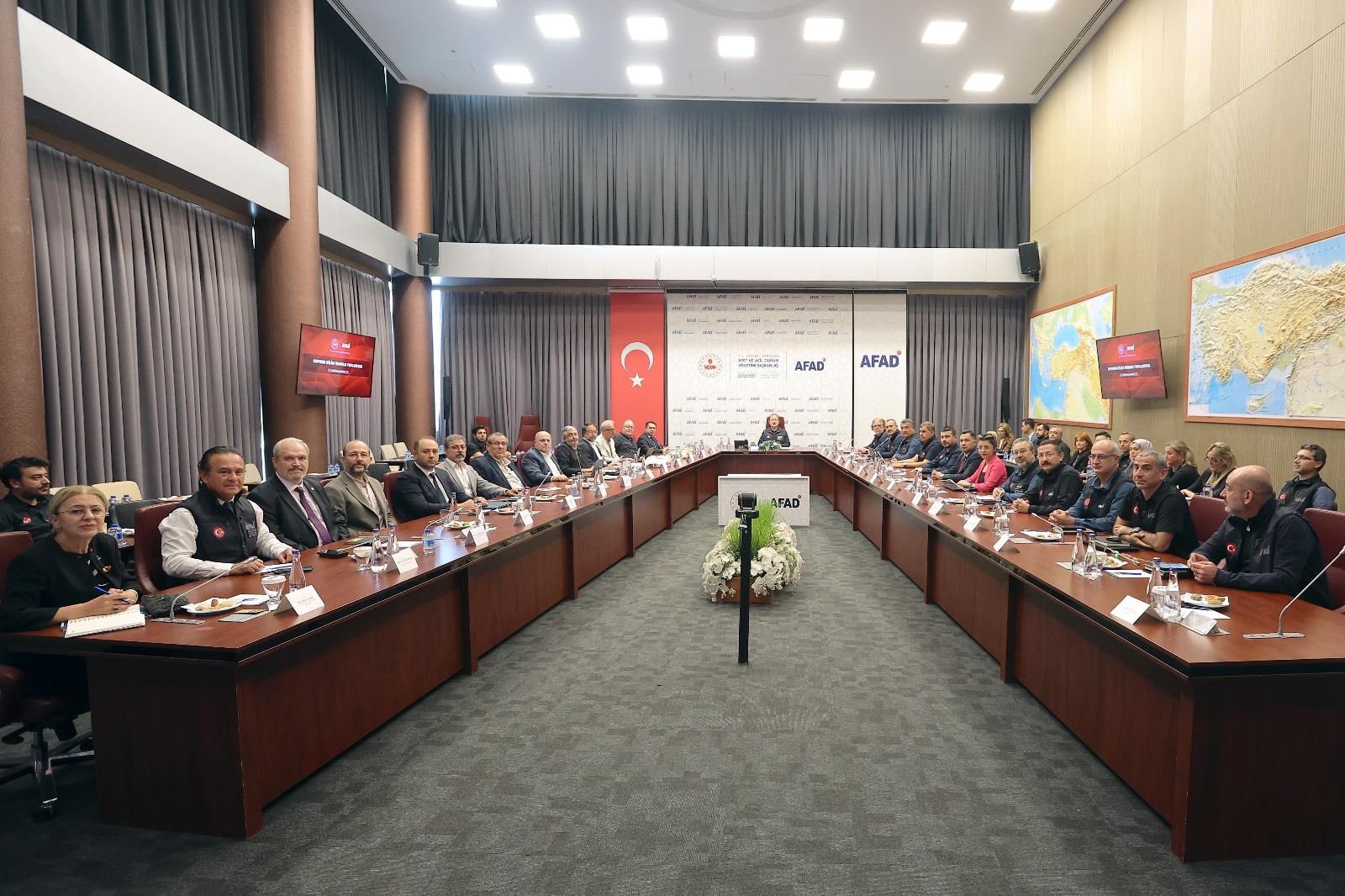 AFAD’da Deprem Bilim Kurulu Toplantısı Gerçekleştirildi