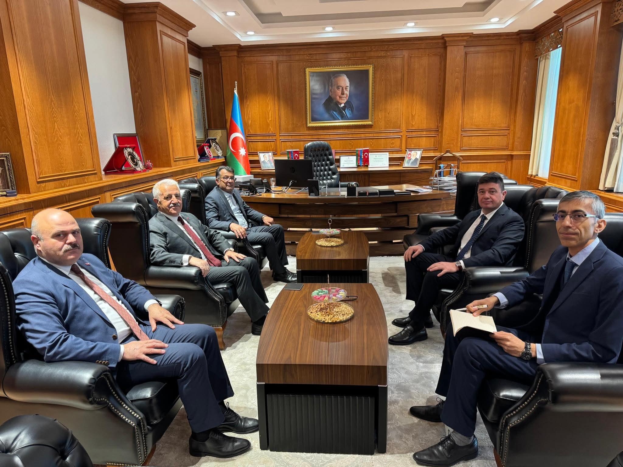 Ahmet Arslan ve Muammer Sancar’dan Azerbaycan Kars Başkonsolosu’na Ziyaret