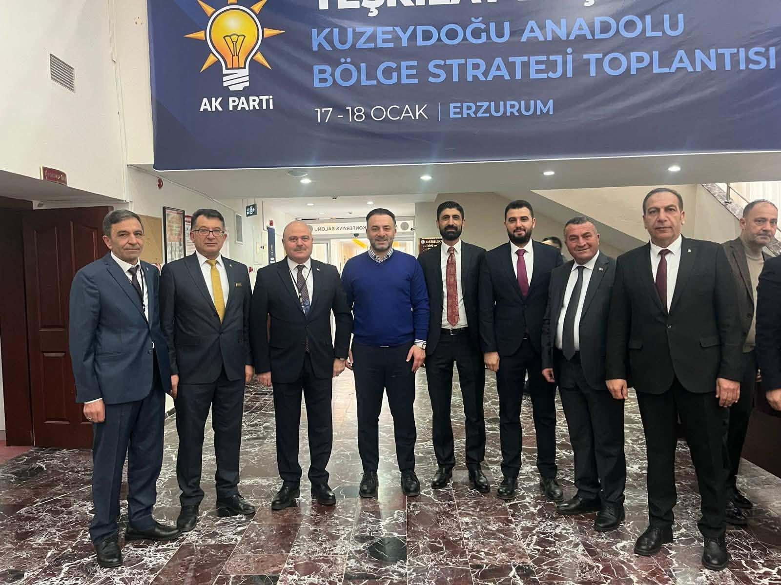 AK Parti Heyeti Kuzeydoğu Anadolu Bölge Strateji Toplantısı’na Katıldı