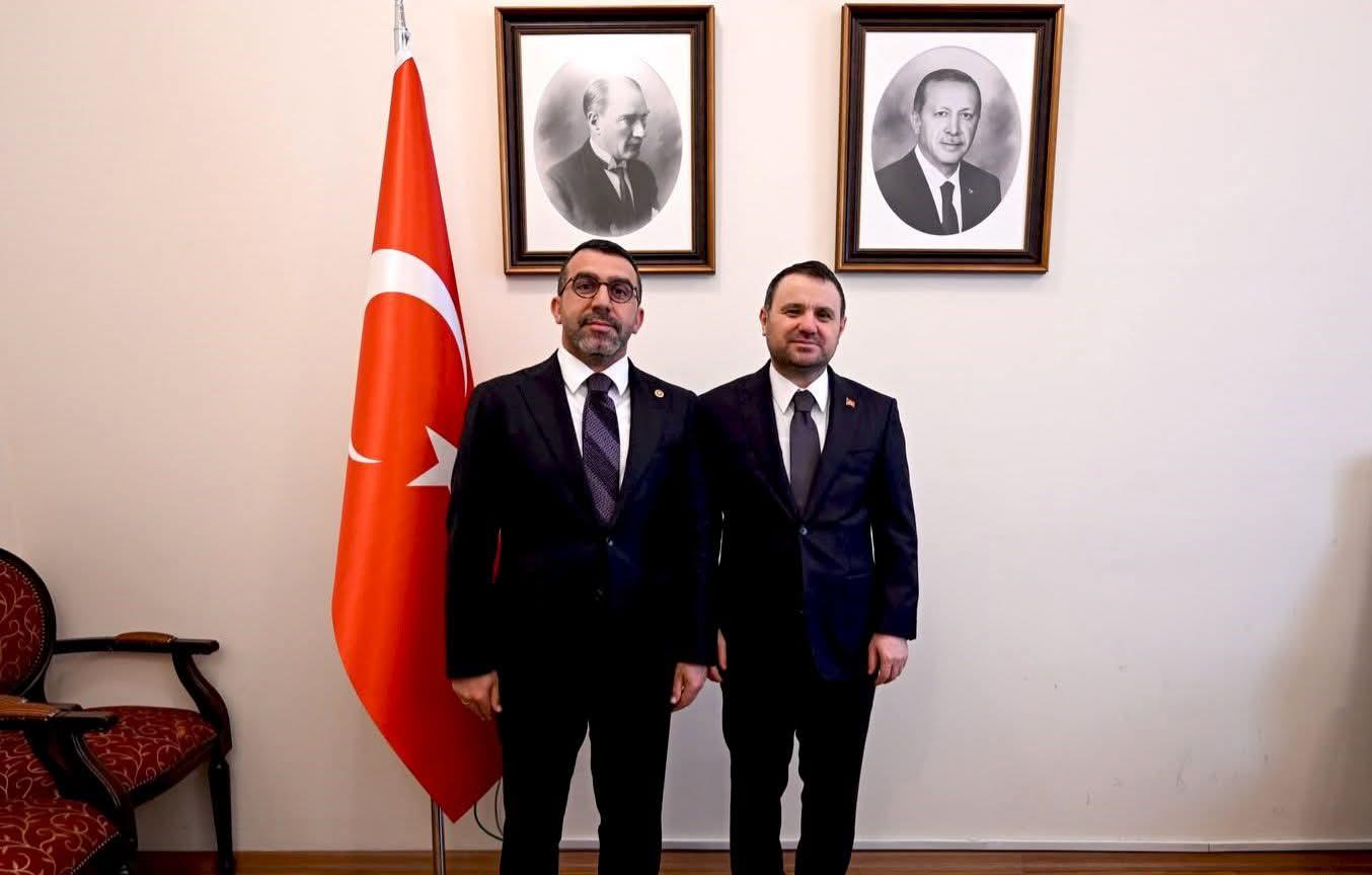 AK Parti Kars Milletvekili Adem Çalkın’dan Adalet Bakanı Akın Gürlek’e Ziyaret