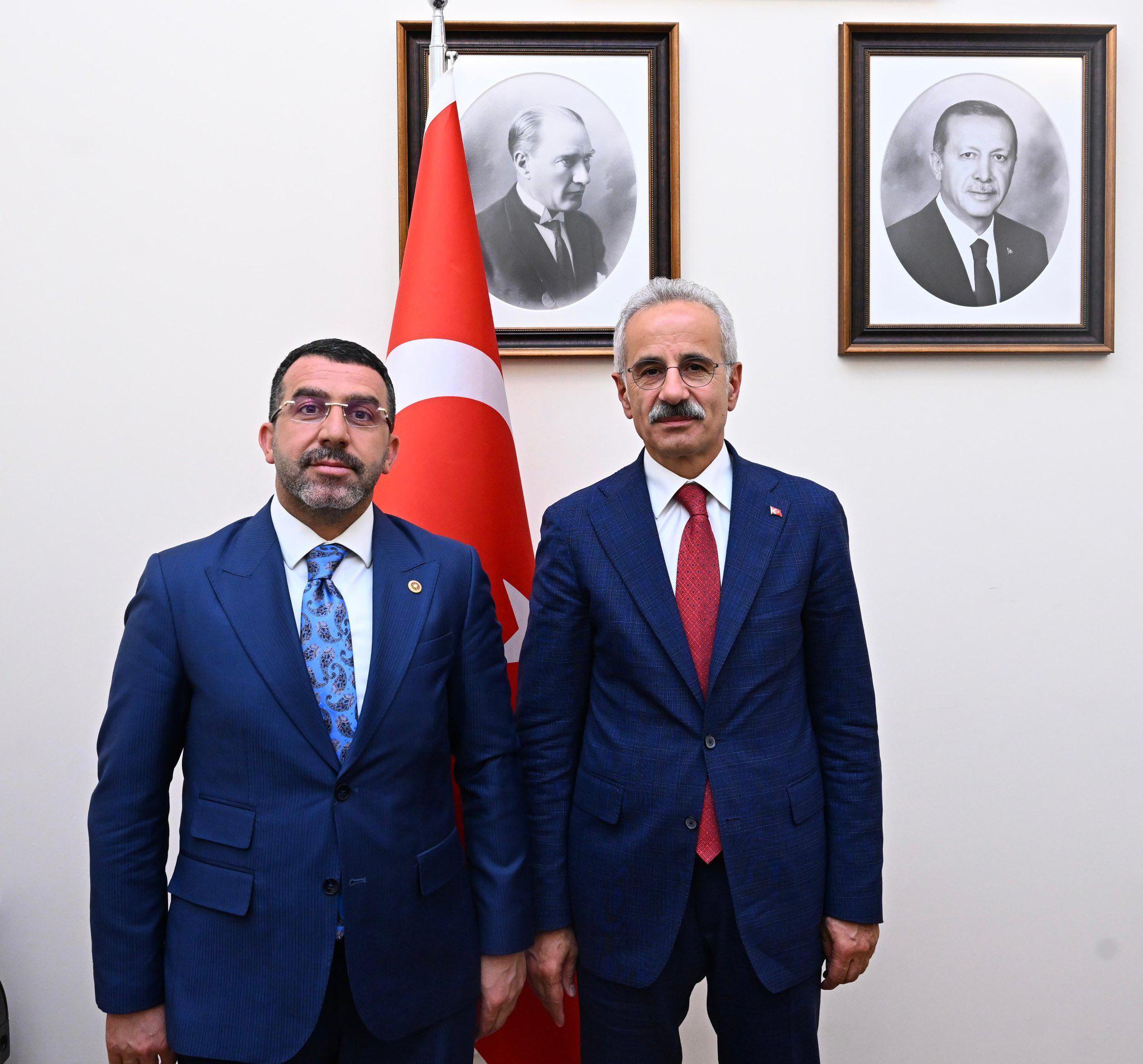 AK Parti Kars Milletvekili Adem Çalkın’dan Bakan Uraloğlu’na Ziyarette Kars’ın Ulaşım Talepleri Gündeme Geldi