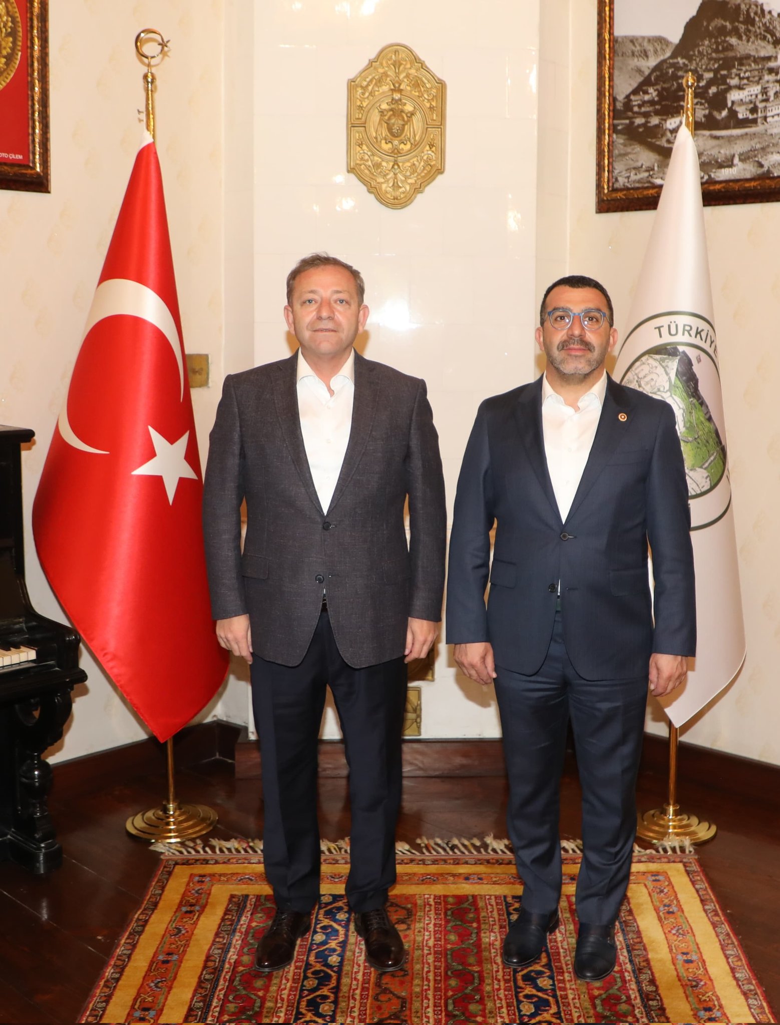AK Parti Kars Milletvekili Adem Çalkın’dan Vali Ziya Polat’a Ziyaret