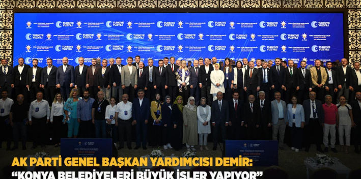 AK Parti’den Konya Belediyelerine Övgü: “Konyalılar Beklentilerinin Üzerinde Hizmet Alıyor”