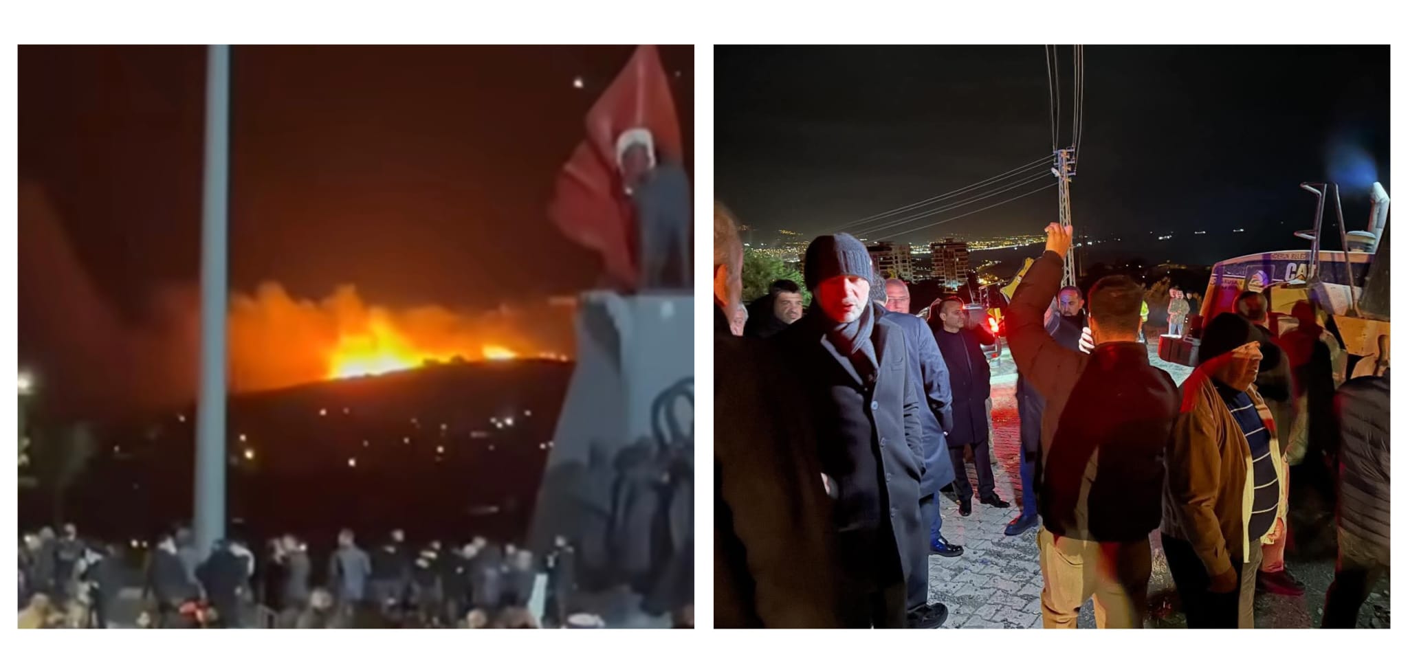 Akarca’da Orman Yangını