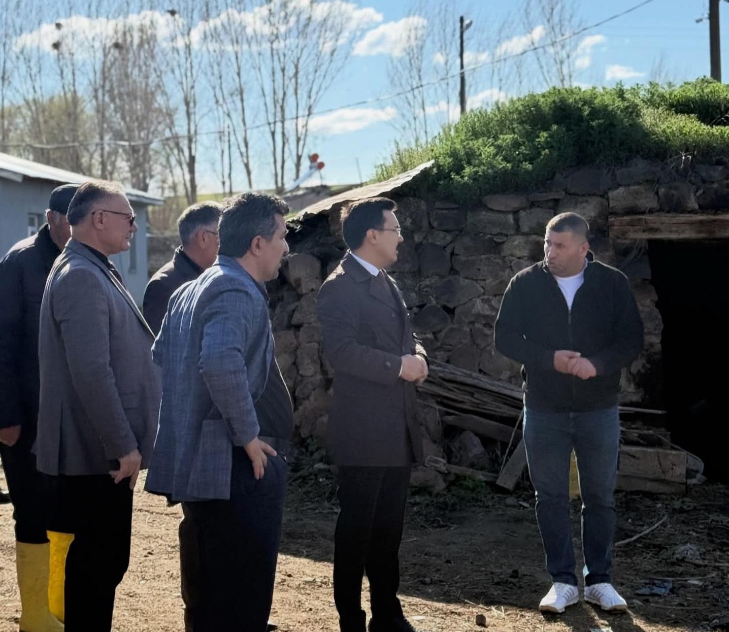 Akyaka’da Taşkın Riski: Kaymakam Demirtaş Sahada İnceleme Yaptı