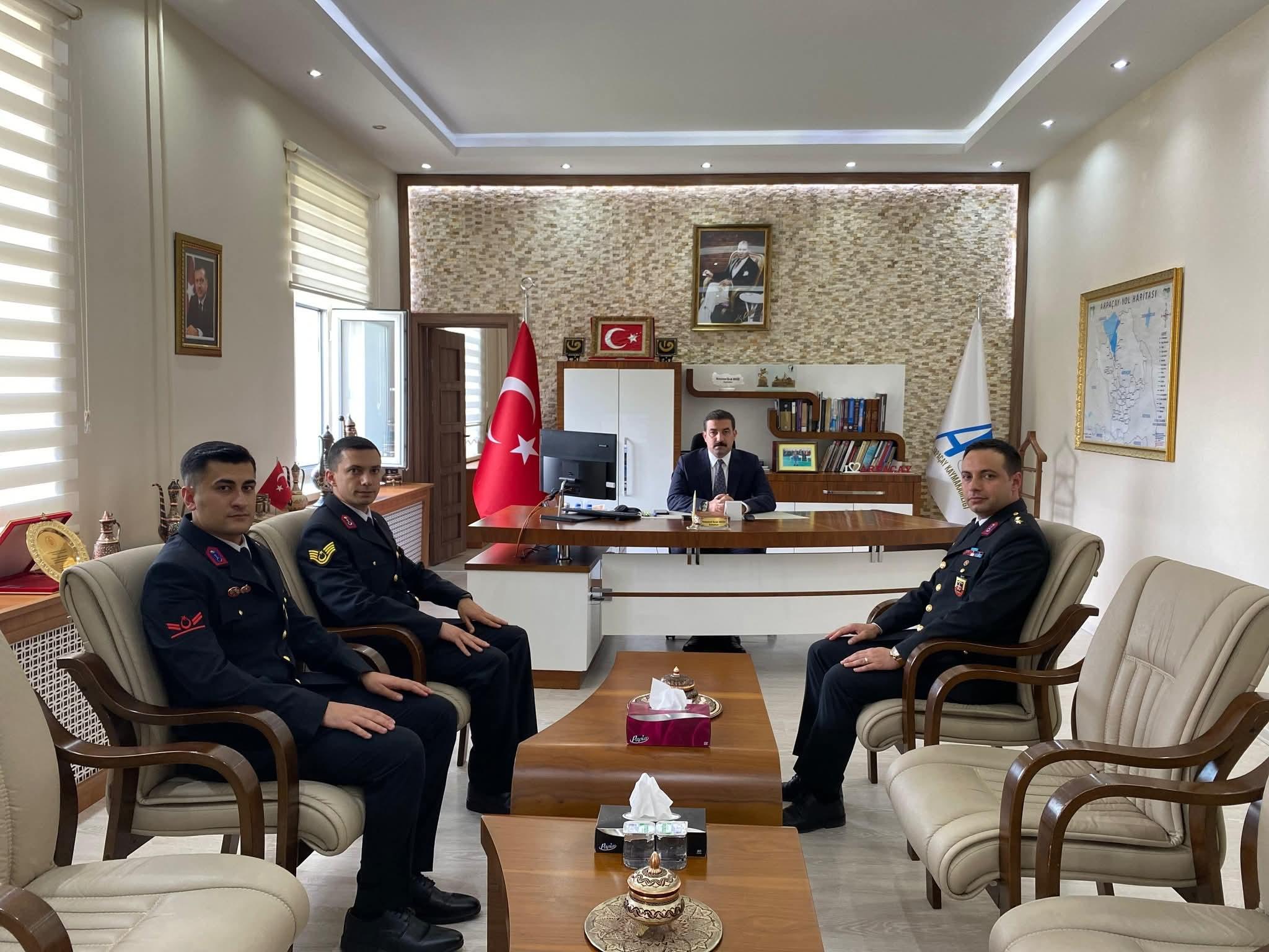 Arpaçay Kaymakamı Akköz, Jandarma Teşkilatının Yıldönümünü Kutladı