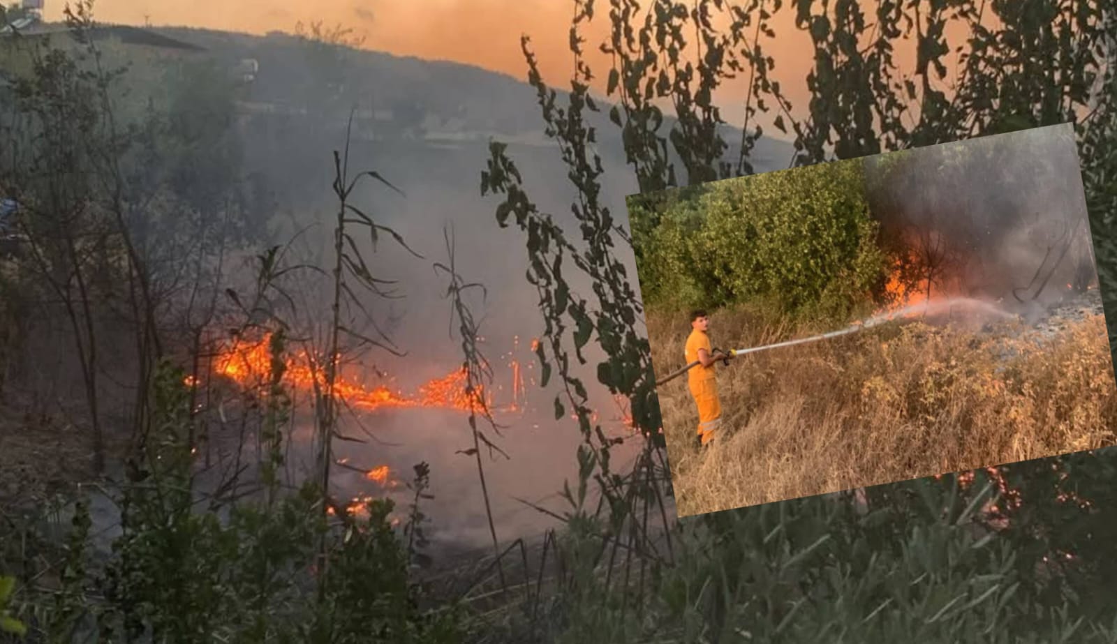 Arsuz Konacık’ta Orman Yangını Söndürüldü