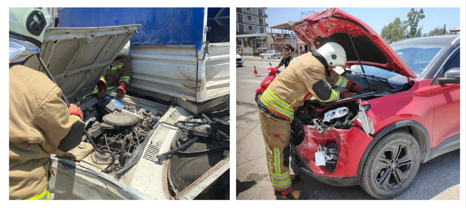 Arsuz’da meydana gelen trafik kazasında iki kişi yaralandı