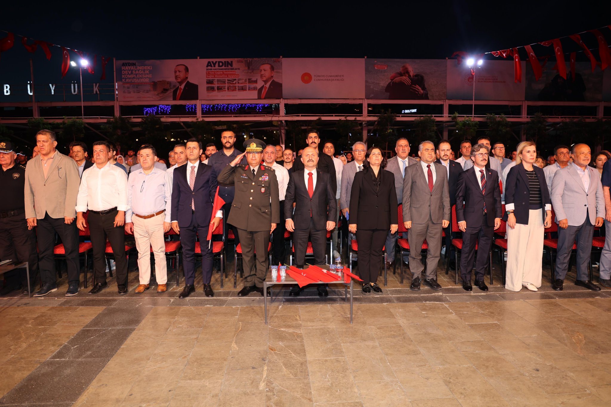 Aydın’da 15 Temmuz’un 10. Yıl Dönümünde Demokrasi Nöbeti