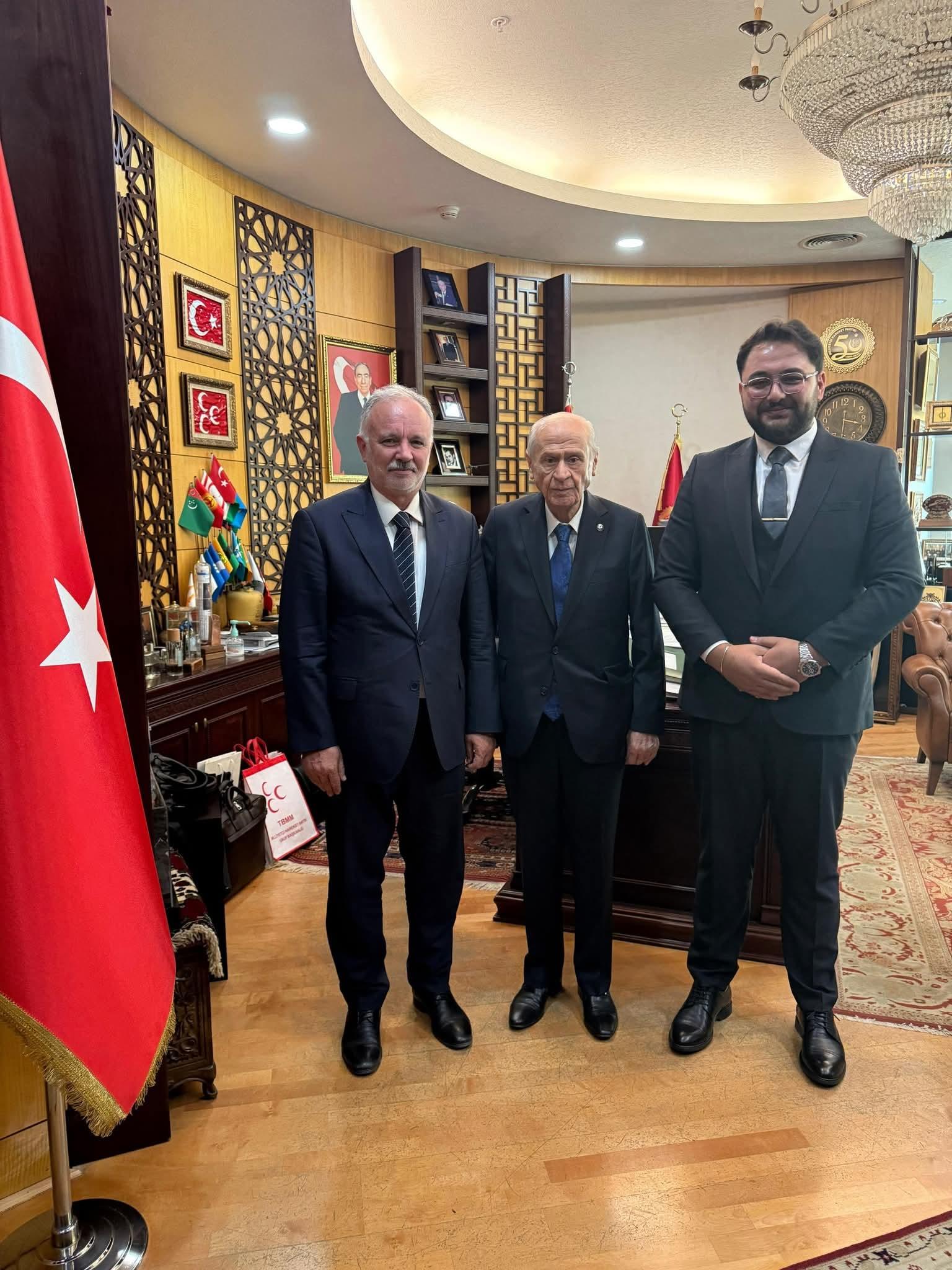 Ayhan Bilgen’den MHP Genel Başkanı Devlet Bahçeli’ye Ziyaret ve Teşekkür