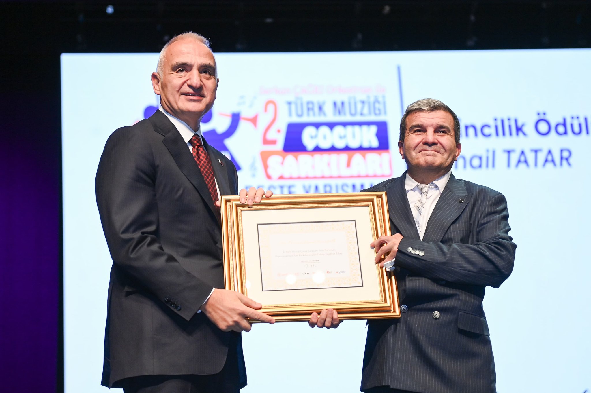 Bakan Ersoy: “Bu Yarışma Kültürümüzü Geleceğe Aktarma İradesidir”