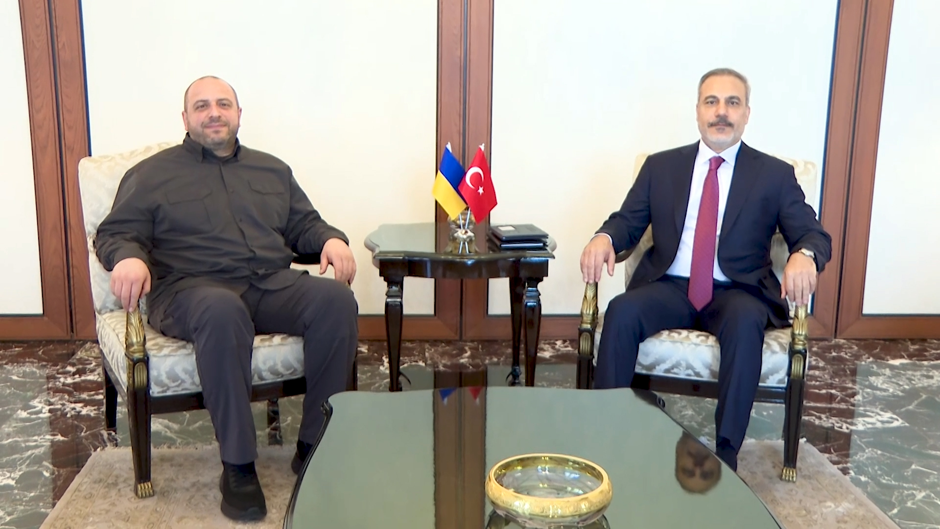 Bakan Fidan, Ukraynalı Mevkidaşı Umerov ile Ankara’da Görüştü