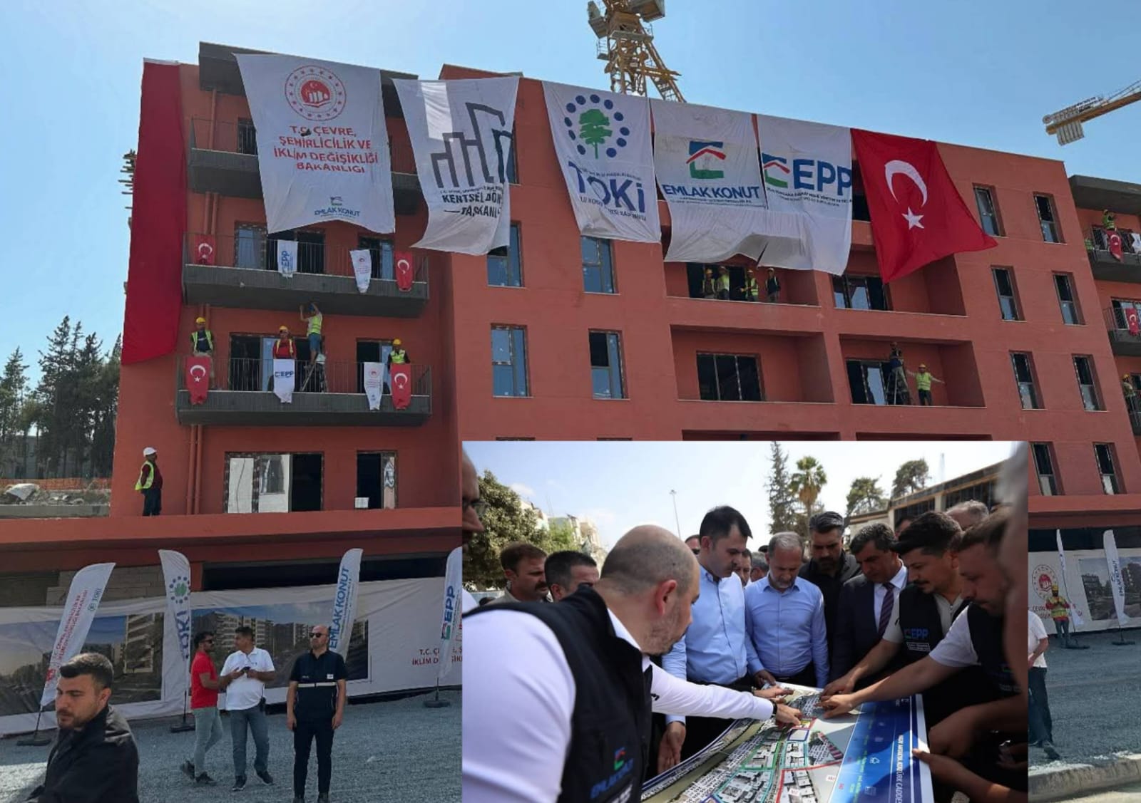 Bakan Kurum, Antakya’da tarihi caddelerde çalışmaları yerinde inceledi