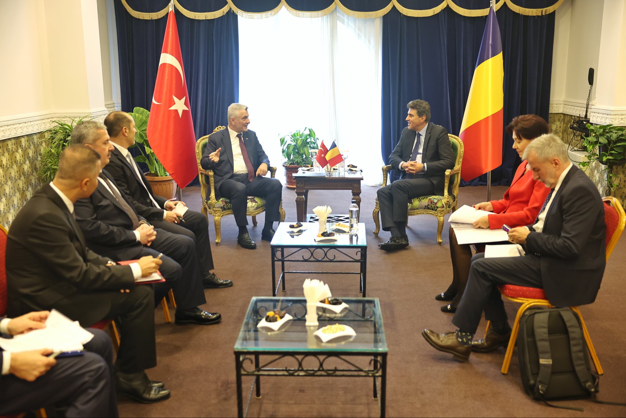 Bakan Ömer Bolat, Romanya Yatırım ve Dış Ticaret Ajansı Yetkilisiyle Görüştü