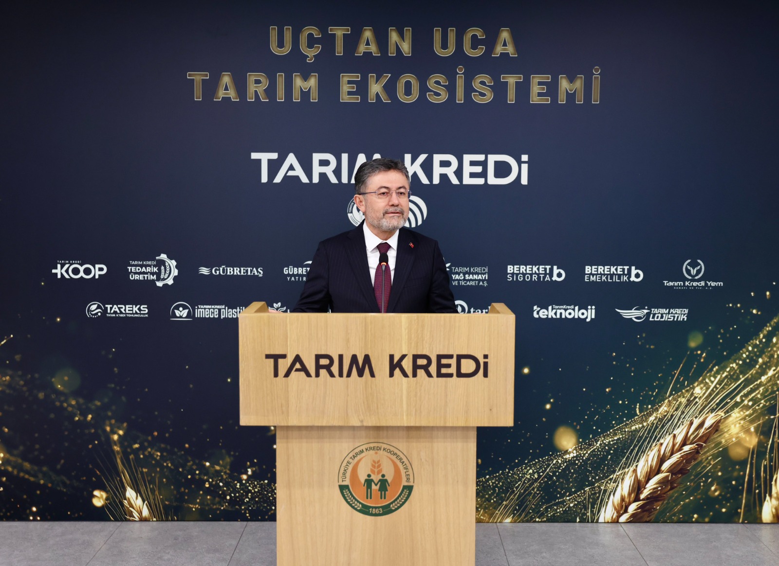 Bakan Yumaklı: “Tarım Kredi, Bereketin Yüzyılı Vizyonumuzun Stratejik Uygulayıcısıdır”