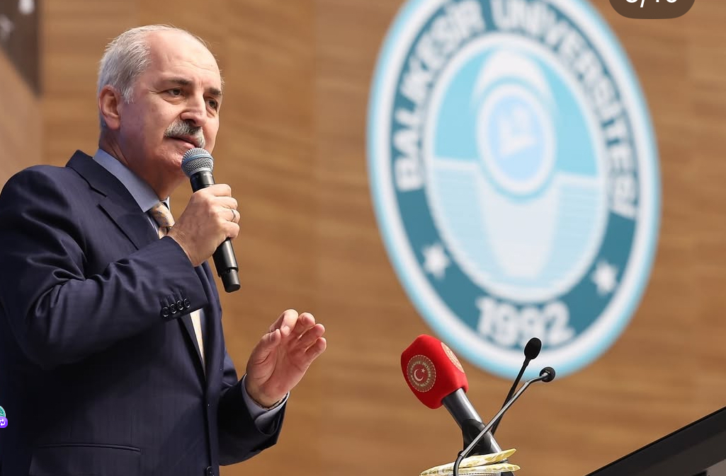 Balıkesir Üniversitesi 2025-2026 Akademik Yılı Açılış Töreninde Açılış Dersini TBMM Başkanı Numan Kurtulmuş Verdi