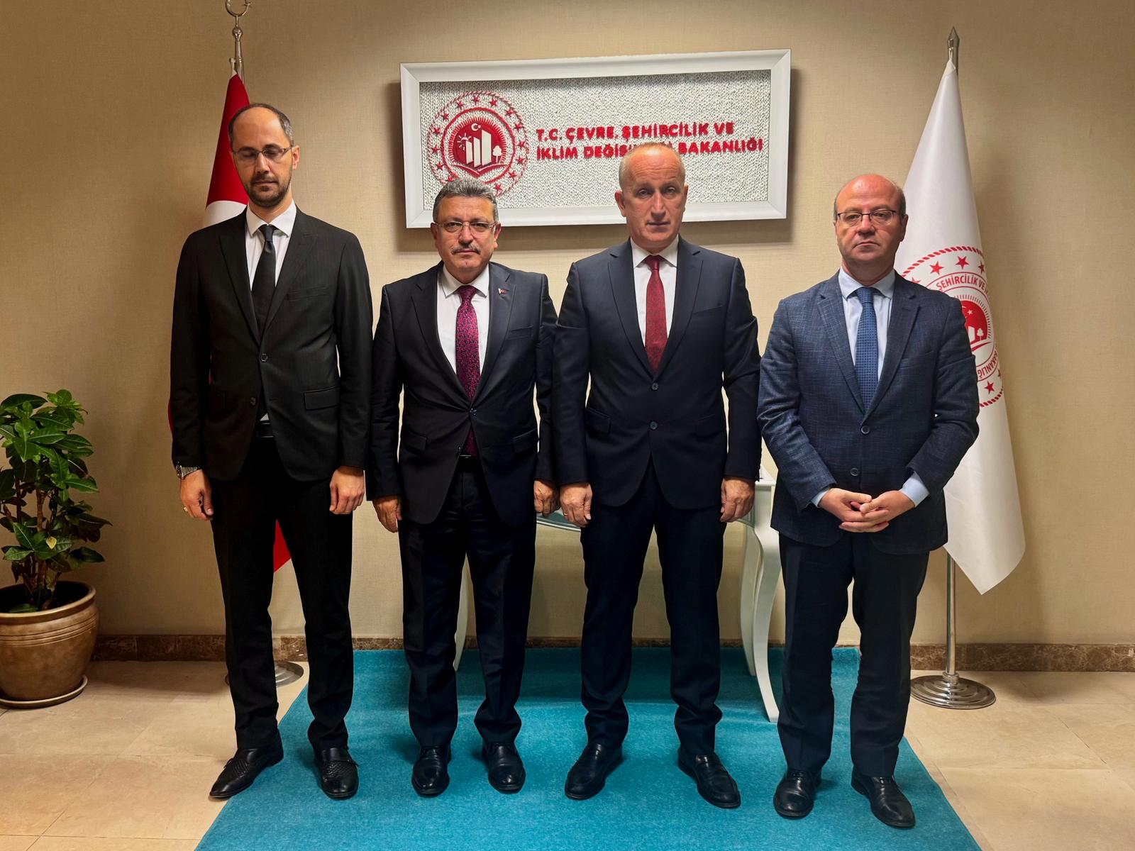 Başkan Genç Ankara’da Projeleri Görüştü