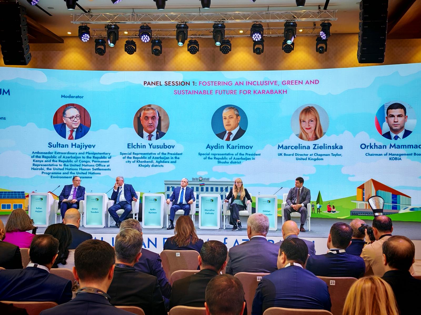 Başkan Halil İbrahim Aşgın, Azerbaycan’da 3. Ulusal Şehircilik Forumu’na Katıldı