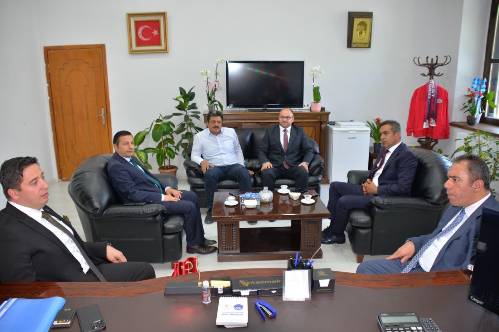 Başkan Senger’den Gençlik ve Spor İl Müdürü Başköylü’ye ziyaret