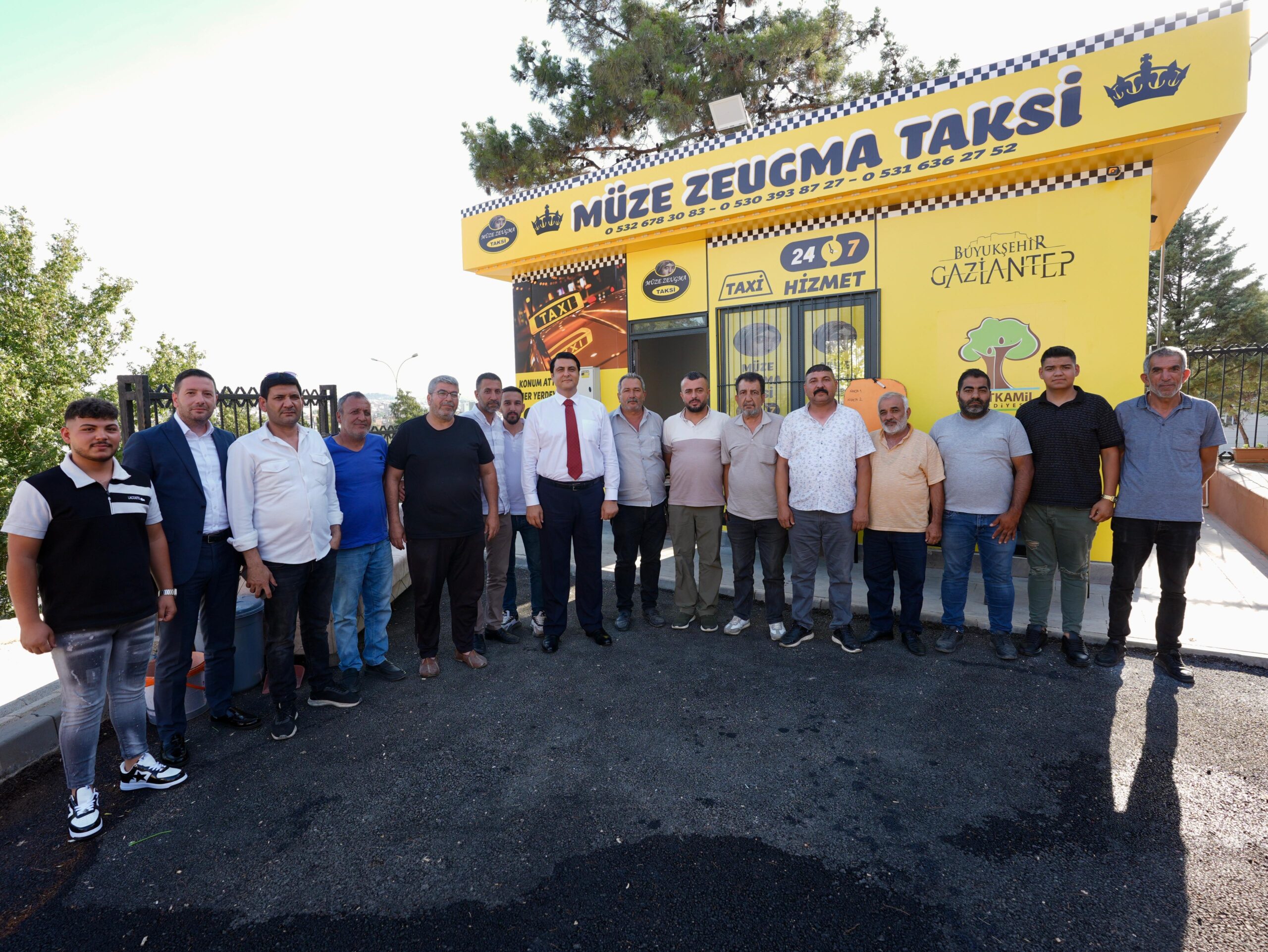 BAŞKAN YILMAZ’DAN TAKSİCİ ESNAFINA ZİYARET