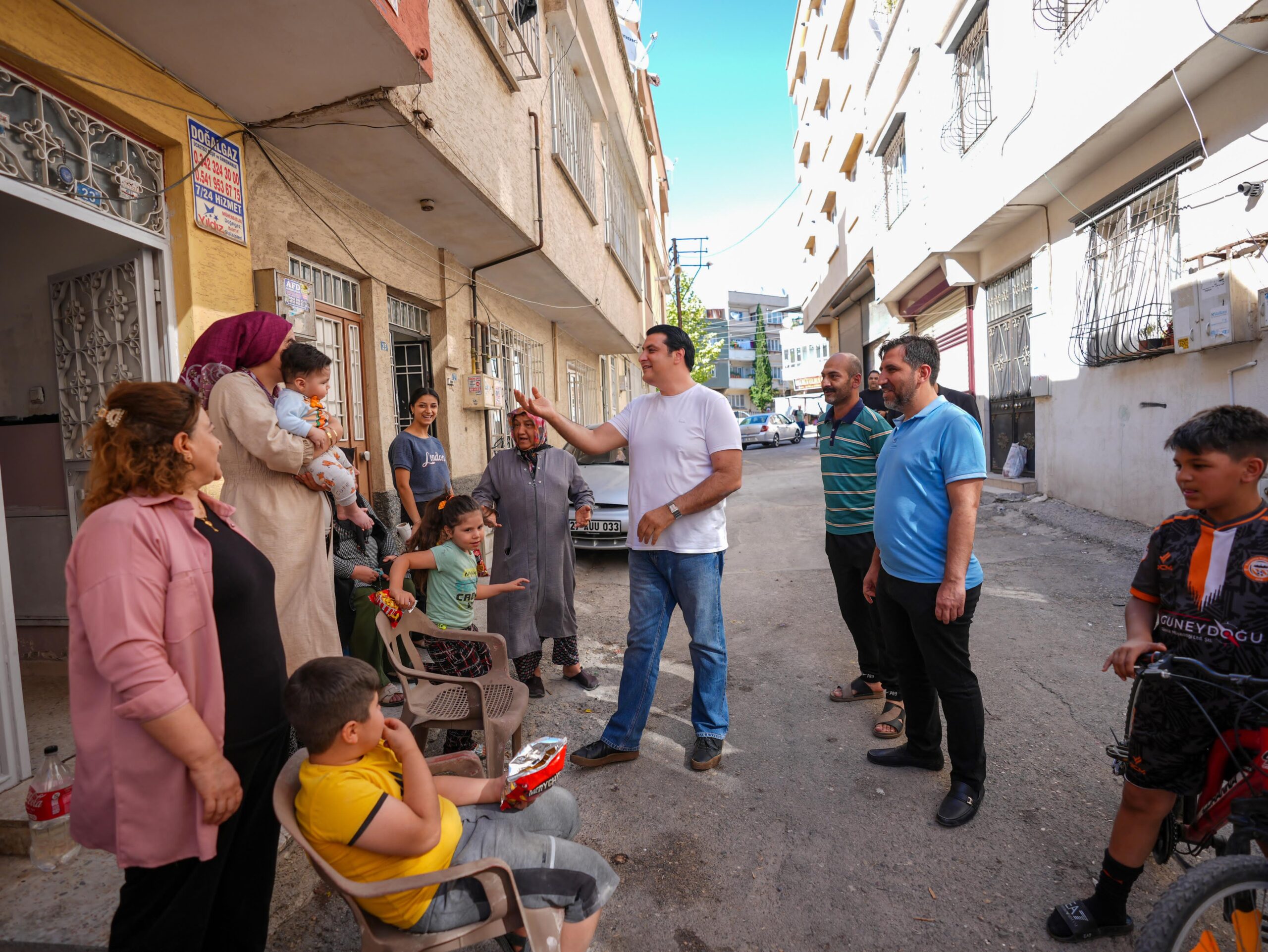 Başkan Yılmaz’dan Özgürlük Mahallesi’ne Ziyaret
