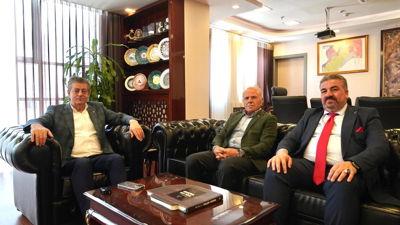 Belde Belediye Başkanları, Şırnak Belediye Başkanı ile Görüştü