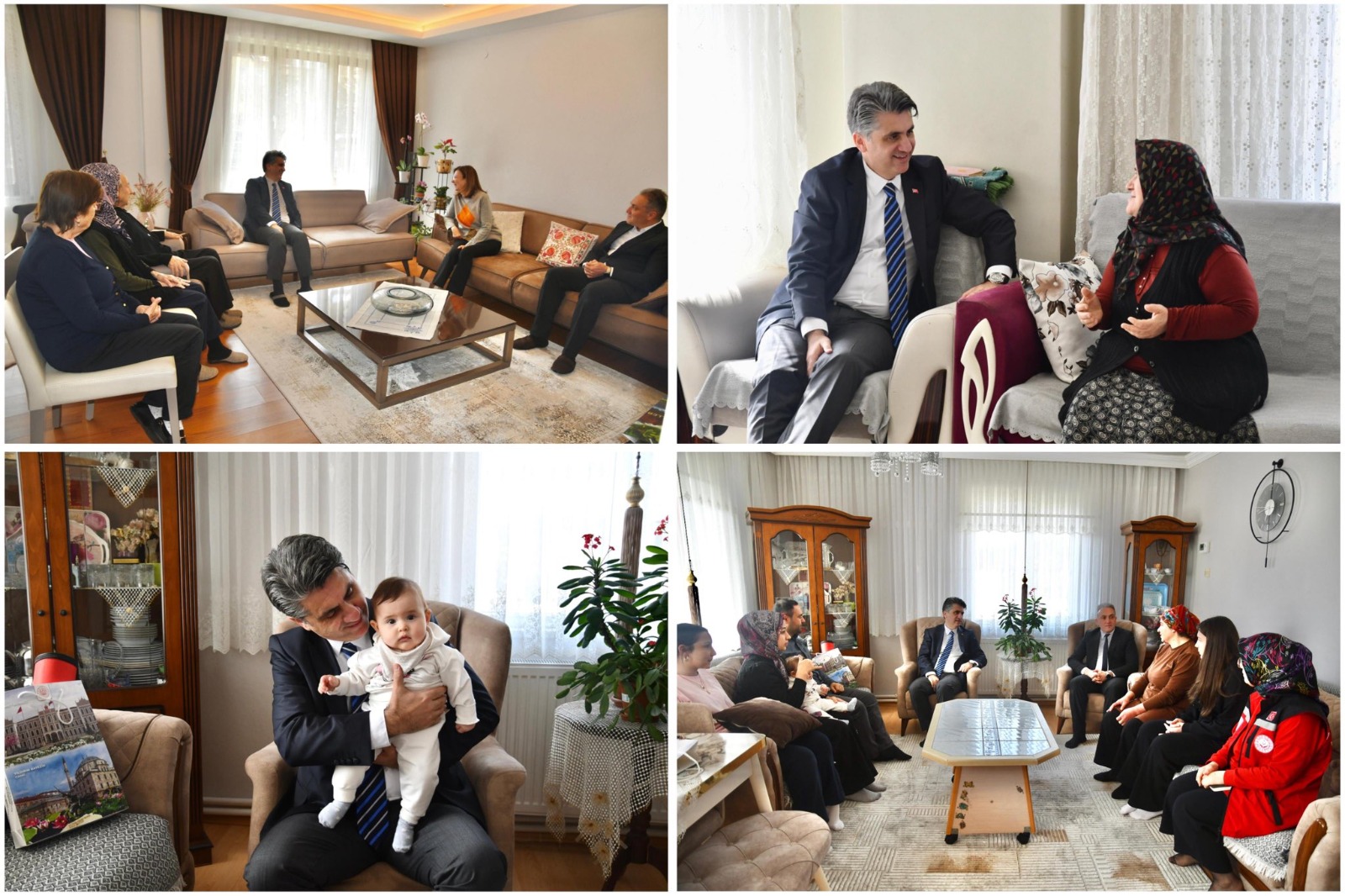 Bolu Valisi Abdulaziz Aydın’dan Şehit Ailelerine ve Vatandaşlara Ramazan Ziyareti