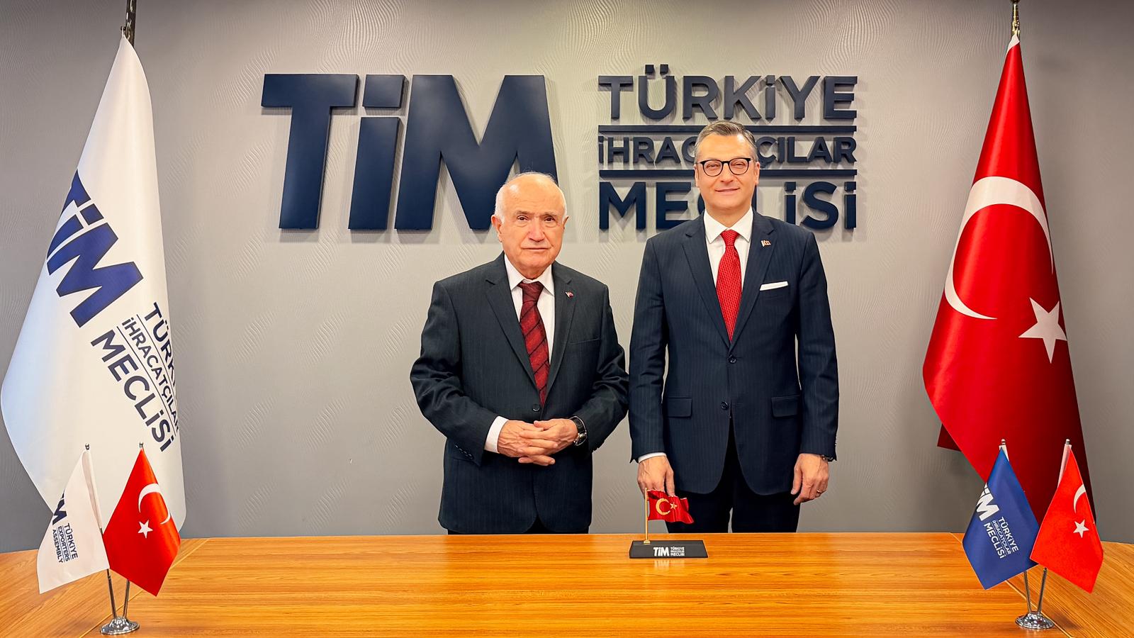 Cemil Çiçek’ten TİM Ankara Temsilciliği’ne Ziyaret