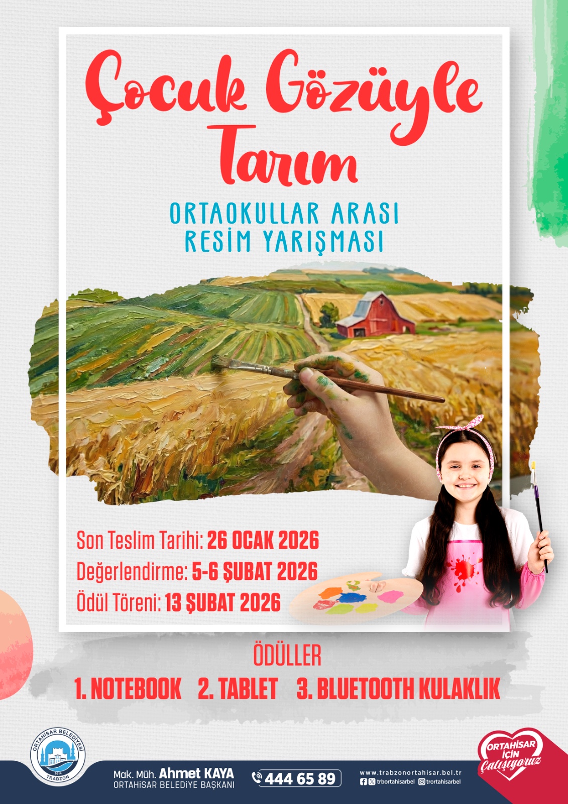 Çocuk Gözüyle Tarım Resim Yarışması