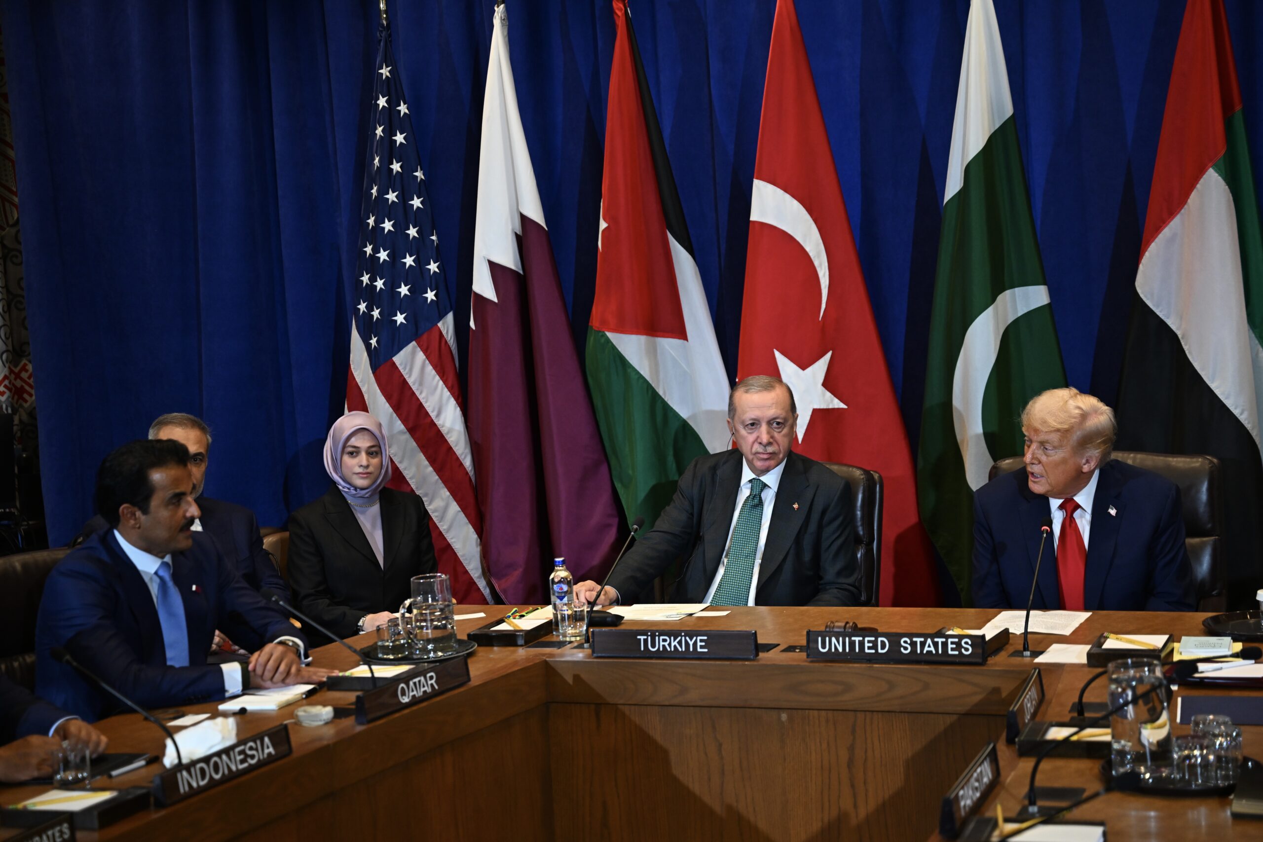 Cumhurbaşkanı Erdoğan, ABD Başkanı Trump İle Gazze Konulu Toplantıya Katıldı