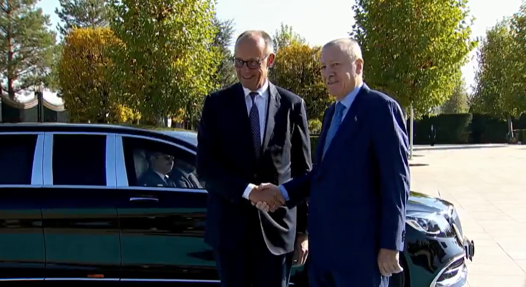 Cumhurbaşkanı Erdoğan, Almanya Başbakanı Merz’i Resmi Törenle Karşıladı