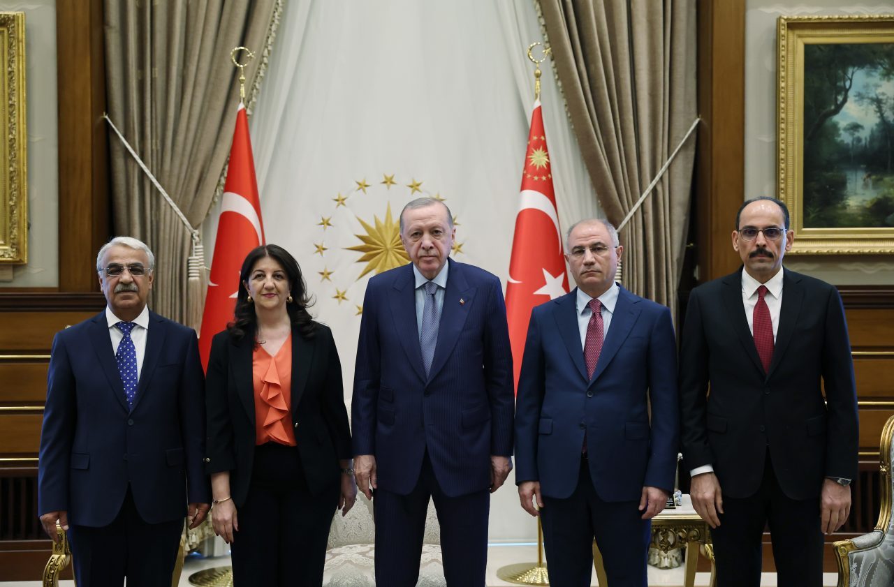 Cumhurbaşkanı Erdoğan, DEM Parti İmralı Heyetini Kabul Etti