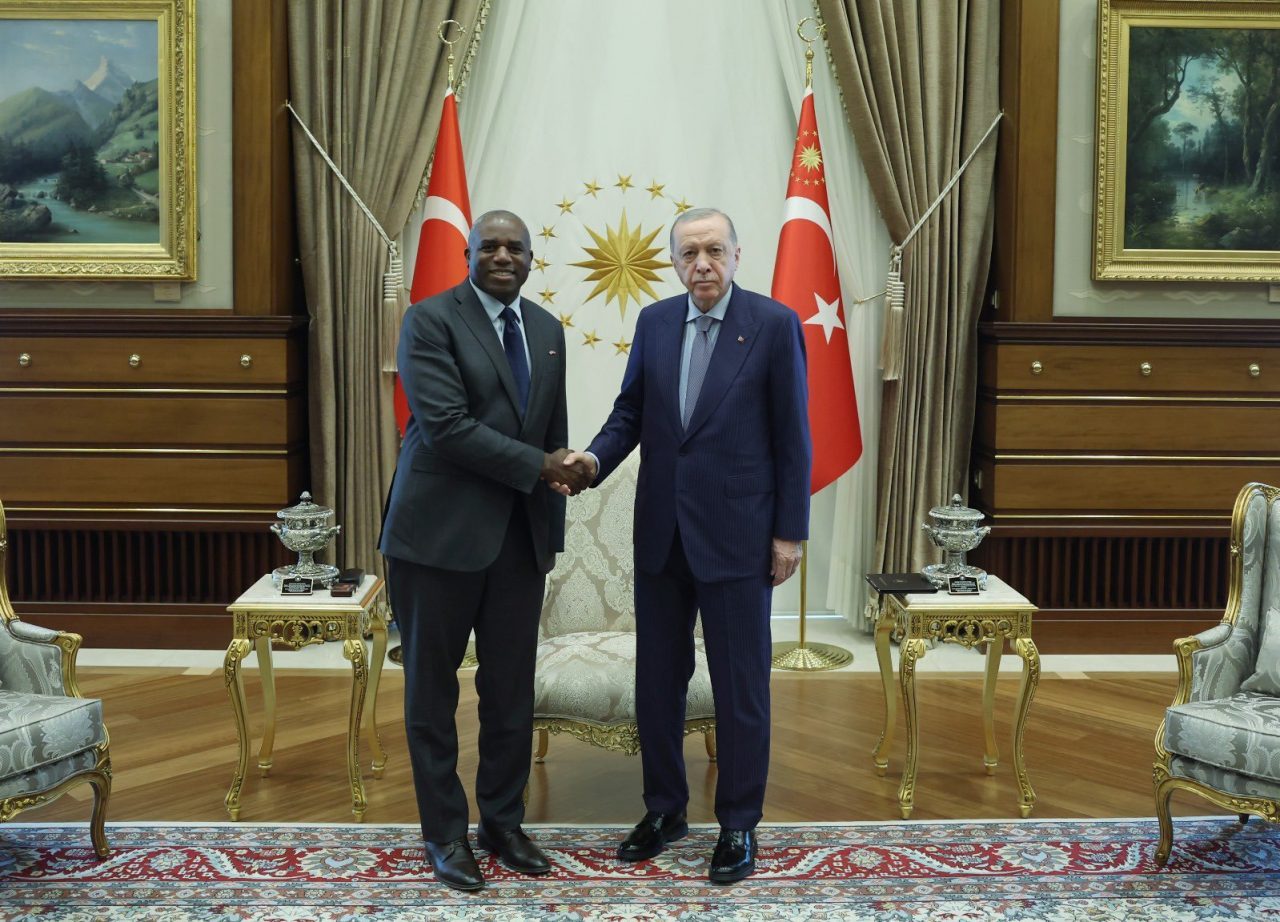 Cumhurbaşkanı Erdoğan, İngiltere Dışişleri Bakanı Lammy’yi Kabul Etti