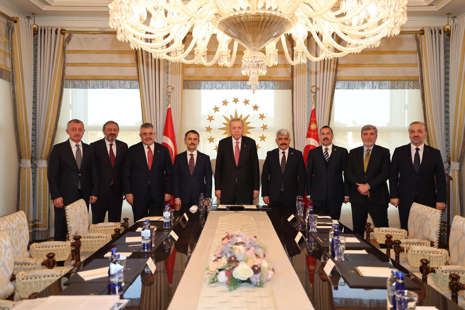 Cumhurbaşkanı Erdoğan, Kocaeli Heyetini Kabul Etti