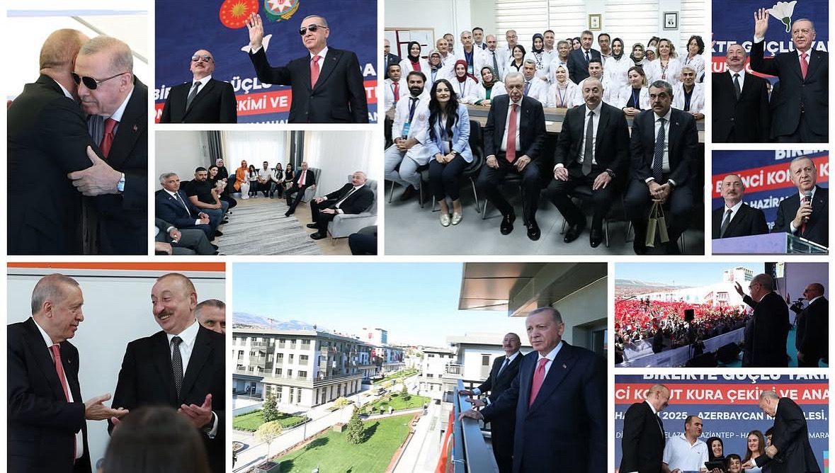 Cumhurbaşkanı Erdoğan ve Azerbaycan Cumhurbaşkanı İlham Aliyev Kahramanmaraş’ta 250 Bininci Deprem Konutu Teslim Törenine Katıldı