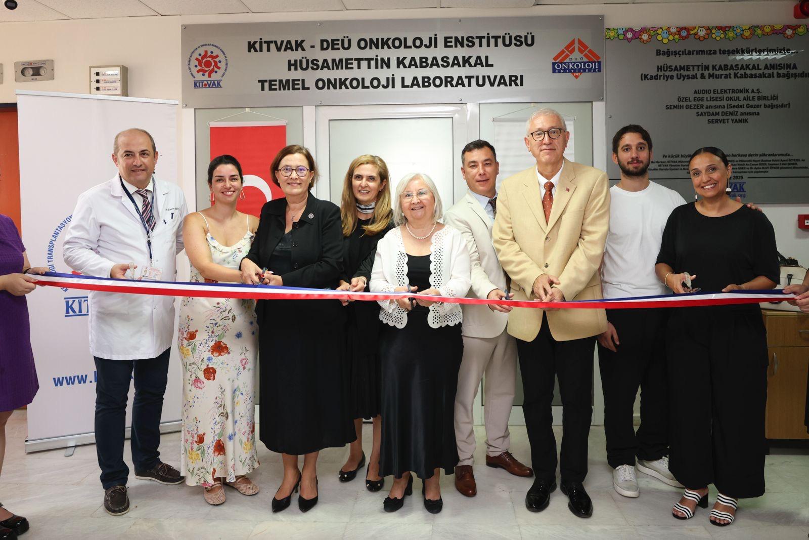 DEÜ’de KİT-VAK Destekli Onkoloji Laboratuvarı Açıldı