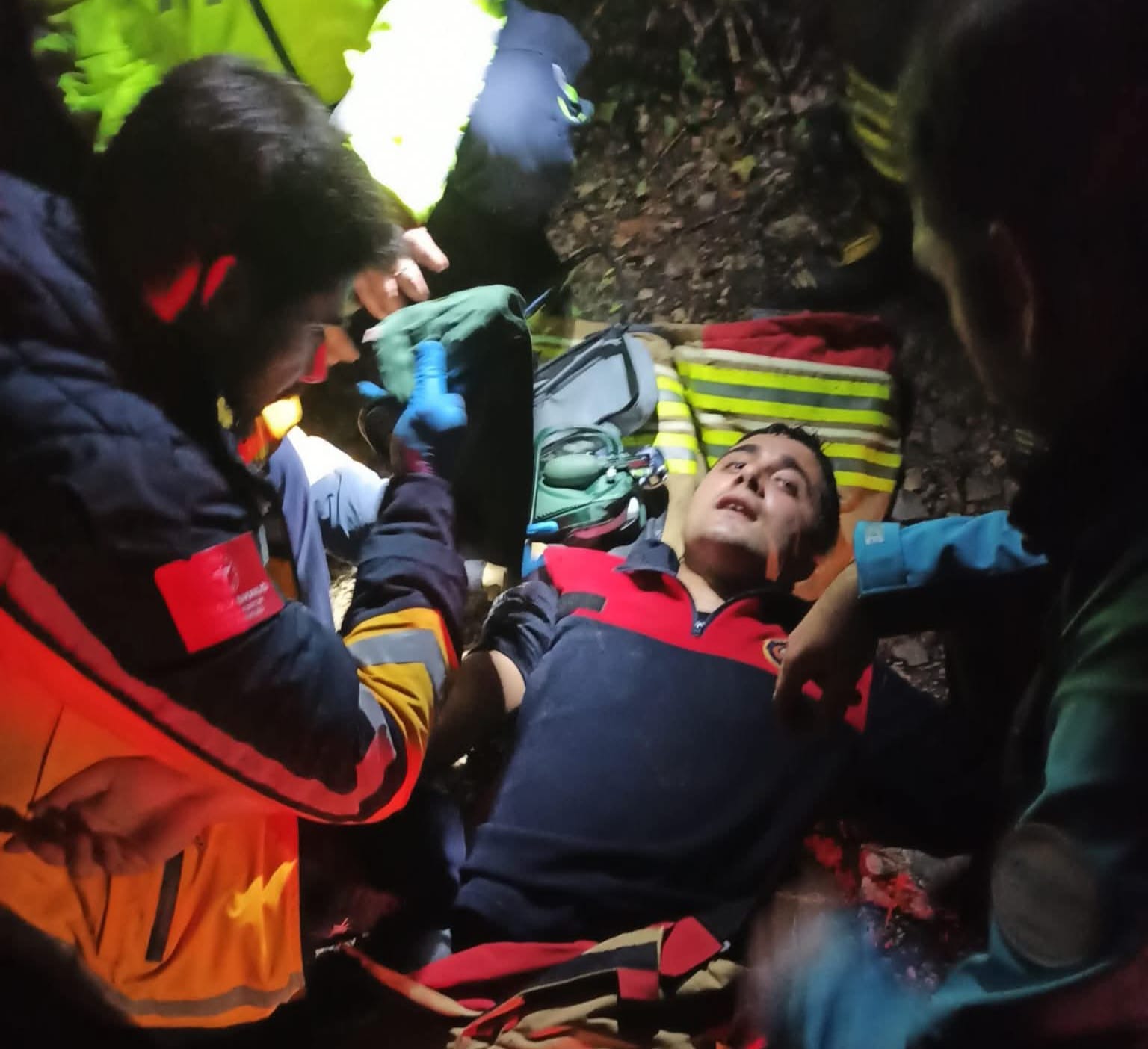 Dörtyol’da Zorlu Kurtarma Operasyonu