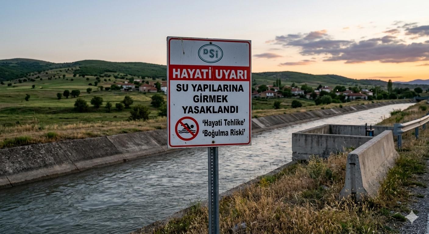 DSİ’den Hayati Uyarı: Su Yapılarına Girmek Yasaklandı
