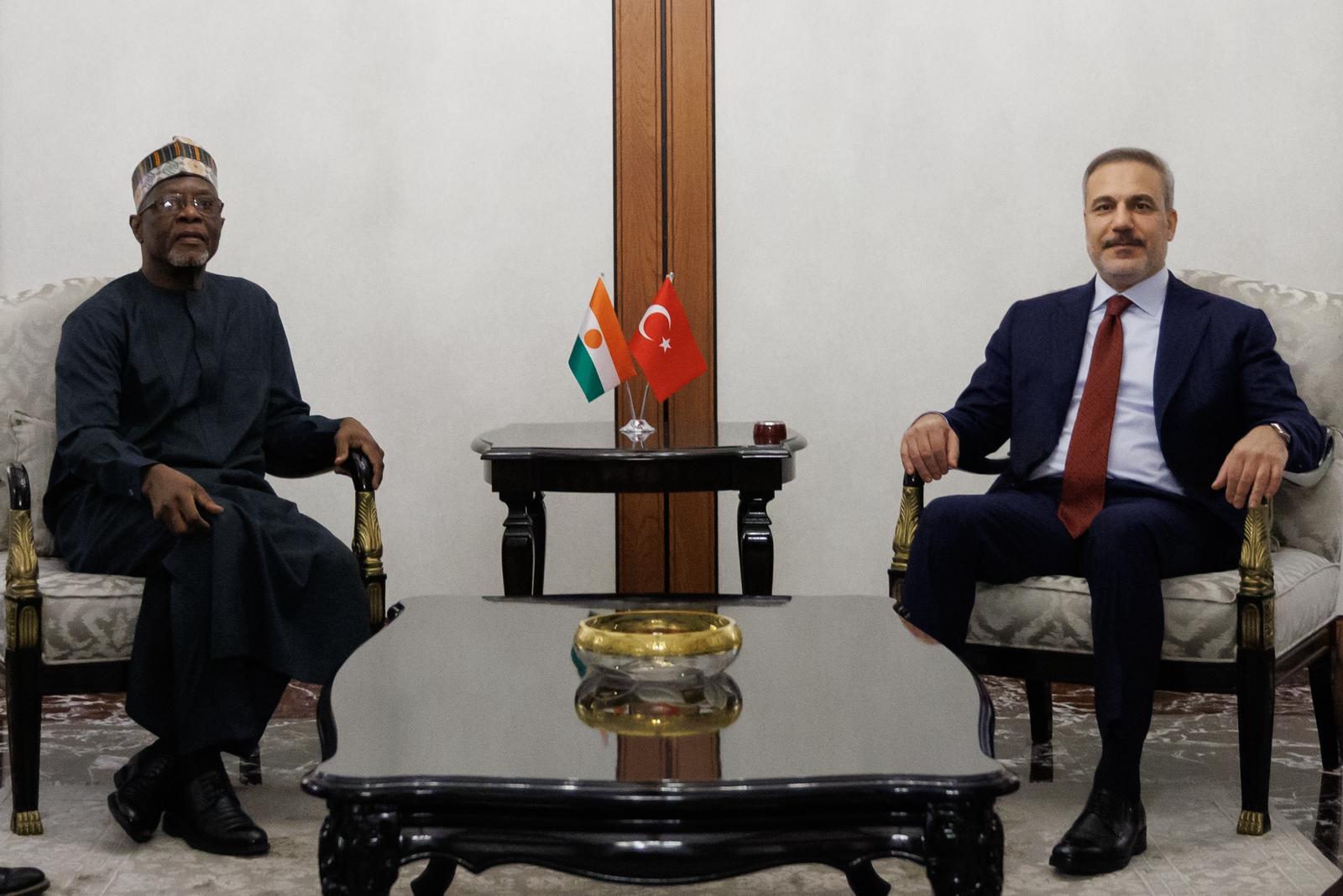 Dışişleri Bakanı Hakan Fidan, Nijerli Mevkidaşı Sangare ile Görüştü