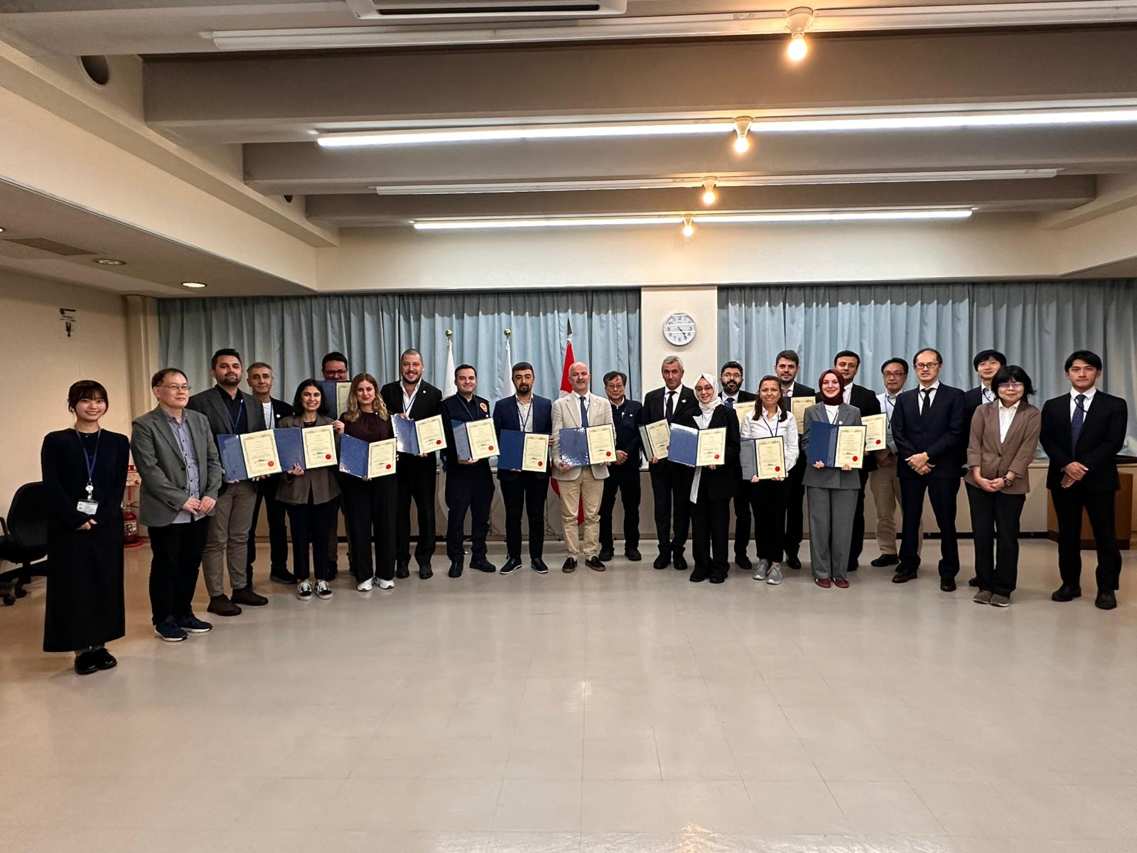 Düzce Belediyesi, Japonya’da Afet Riski Azaltma Programına Katıldı