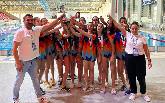 Elazığ Gençlik ve Spor Kulübü Kadın Su Topu Takımından Türkiye Başarısı