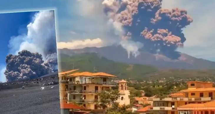 Etna Yanardağı Yeniden Patladı: Havacılıkta ‘Kırmızı Kod’ Alarmı