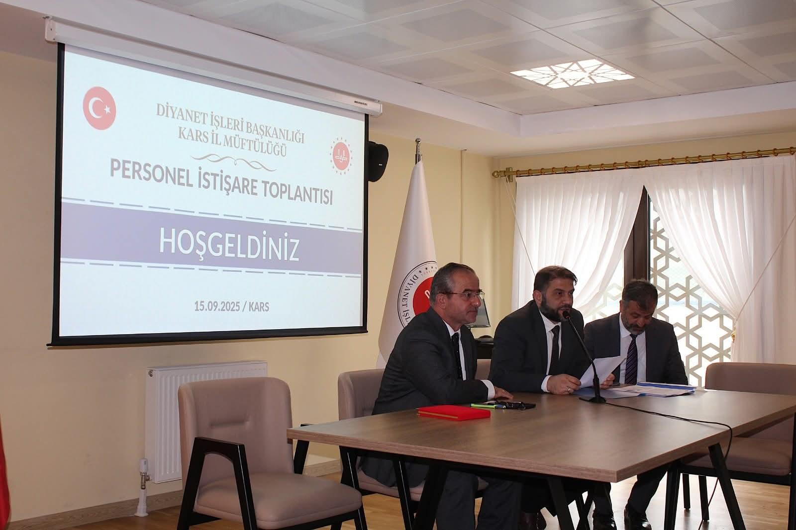 Eylül Ayı “Personel İstişare ve Bilgilendirme Toplantısı” Gerçekleştirildi